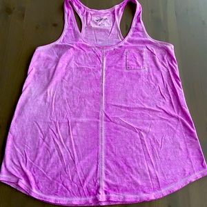 Arizona Jean Company Neon Purple Tank Top